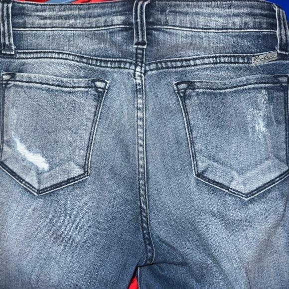 KanCan Women's Distressed Blue Skinny Jeans - Picture 2 of 6